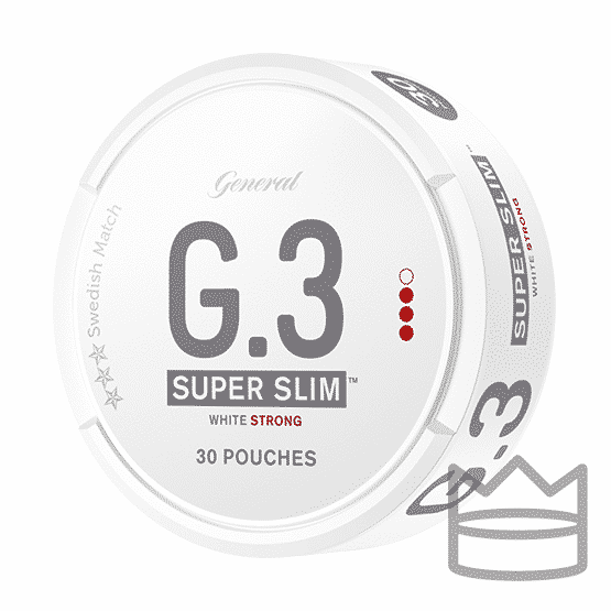 general g 3 superslim strong white portionssnus stockholm snus shop butik snusbutik 1 1 1 1