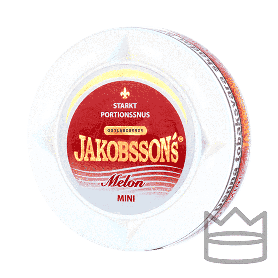 jakobssons melon mini portionssnus stockholm snus shop butik snusbutik nicotine pouch nicopods 1 1 1 1