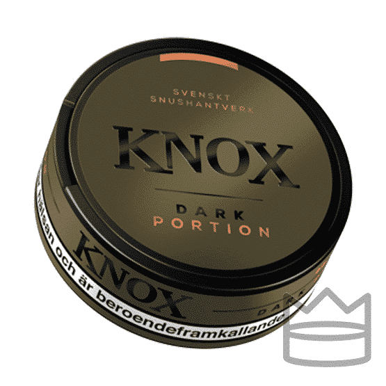 knox dark portion stockholm snus shop butik snusbutik nicotine pouch nicopods 1 1 1 1
