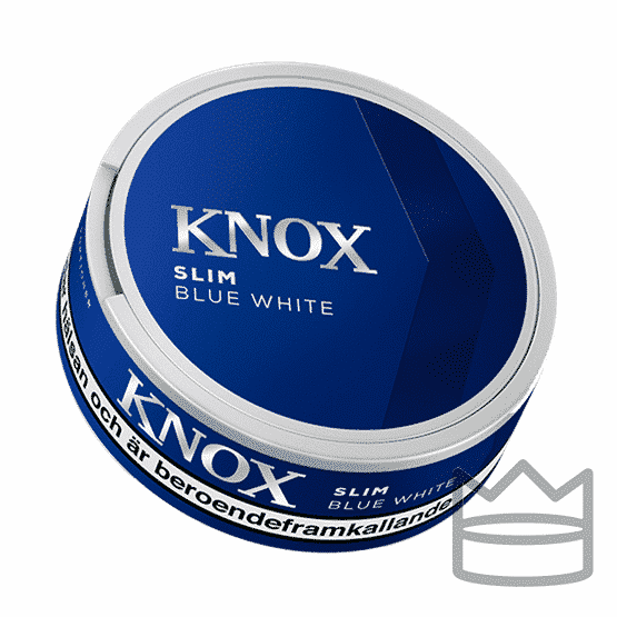 knox slim blue white portionssnus stockholm snus shop butik snusbutik nicotine pouch nicopods 1 1 1 1