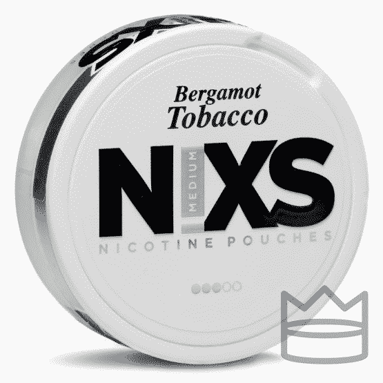 Nixs Bergamot Tobacco nicotine pouches stockholm snus shop snusbutik nicotine pouch nicopods order online cheap