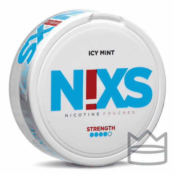Nixs Icy Mint strong nicotine pouches stockholm snus shop snusbutik nicotine pouch nicopods order online cheap