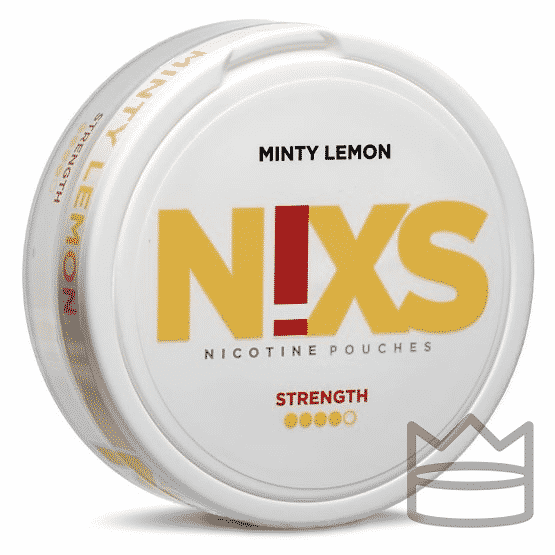 Nixs Minty Lemon strong nicotine pouches stockholm snus shop snusbutik nicotine pouch nicopods order online cheap