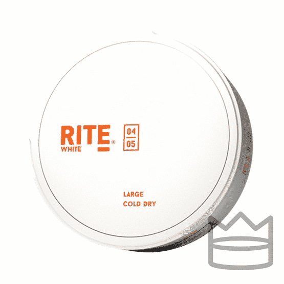 Rite White Cold Dry Large portionssnus stockholm snus shop snusbutik nicotine pouch nicopods order online cheap