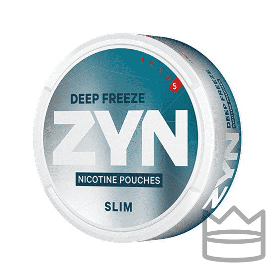 zyn deep freeze slim strong stockholm snus shop snusbutik quit stop no nicotine pouches nicopods tobacco free order online cheap all white